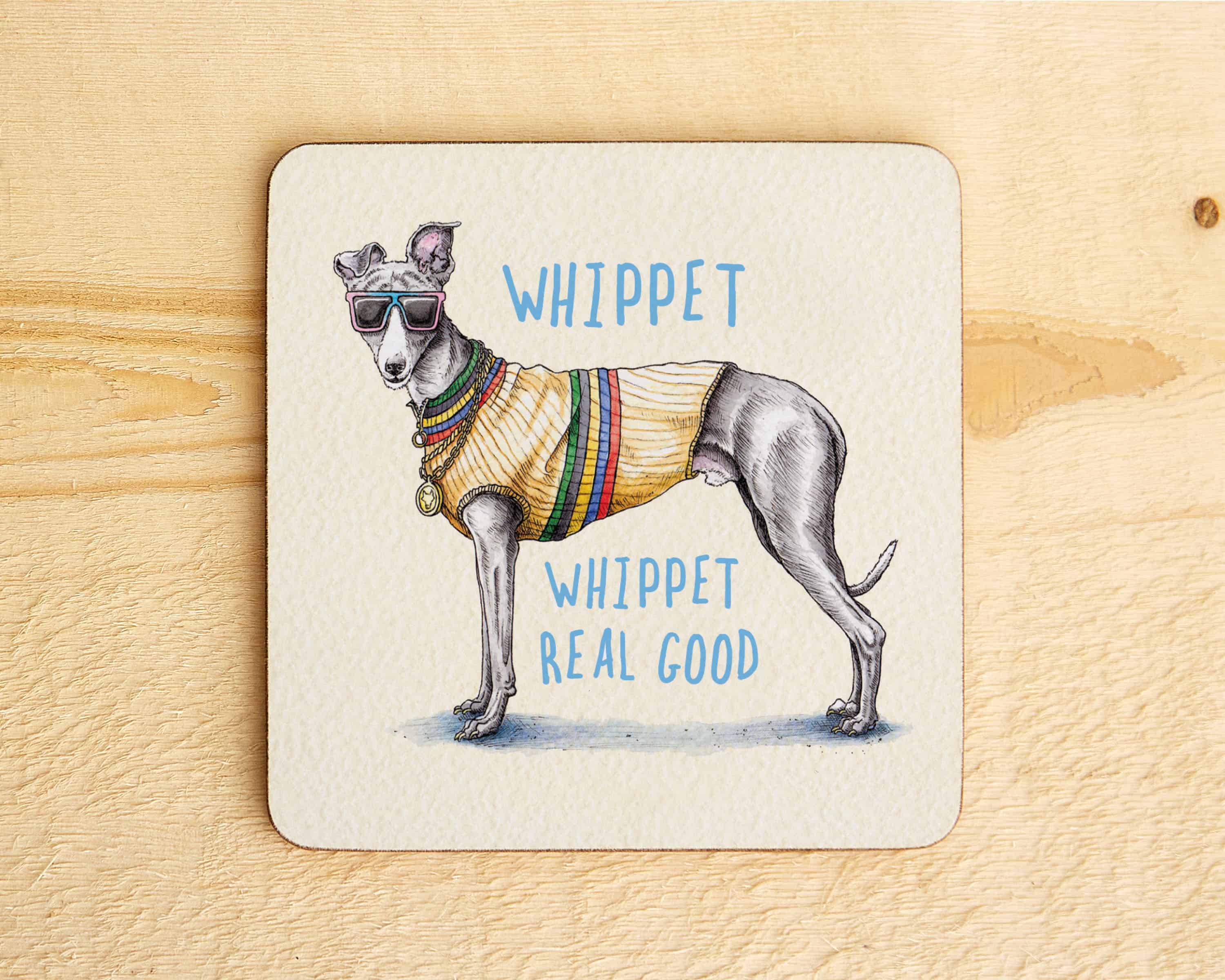 Mixed Dog Coasters Set