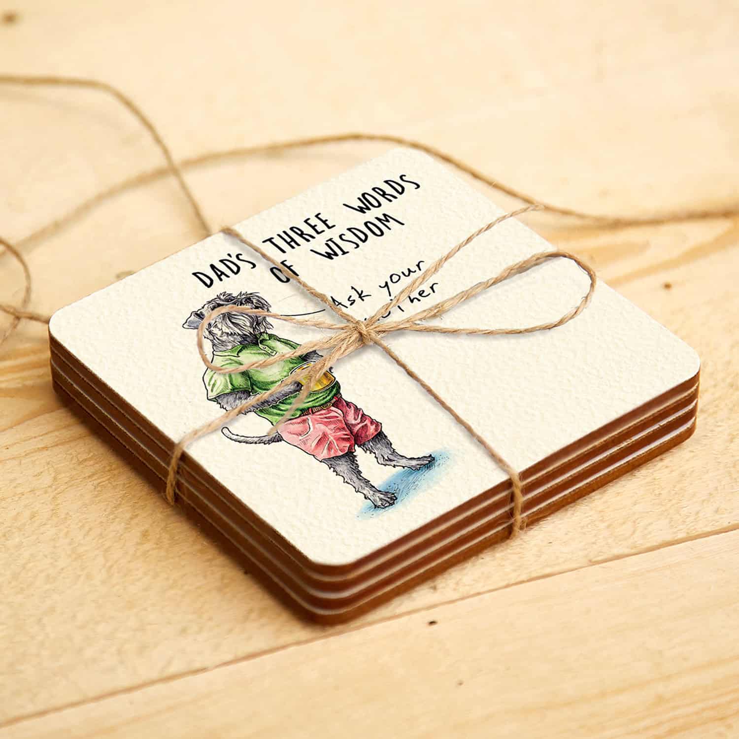 Words of Wisdom Coaster