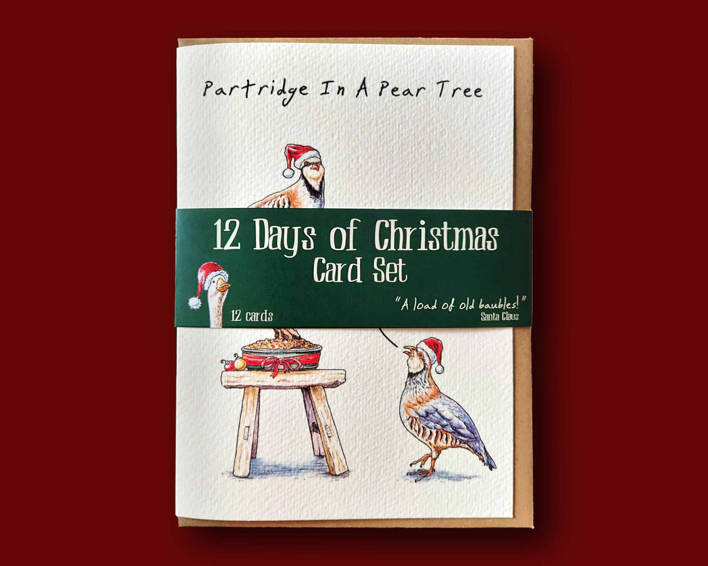 Twelve Days of Christmas Card Set