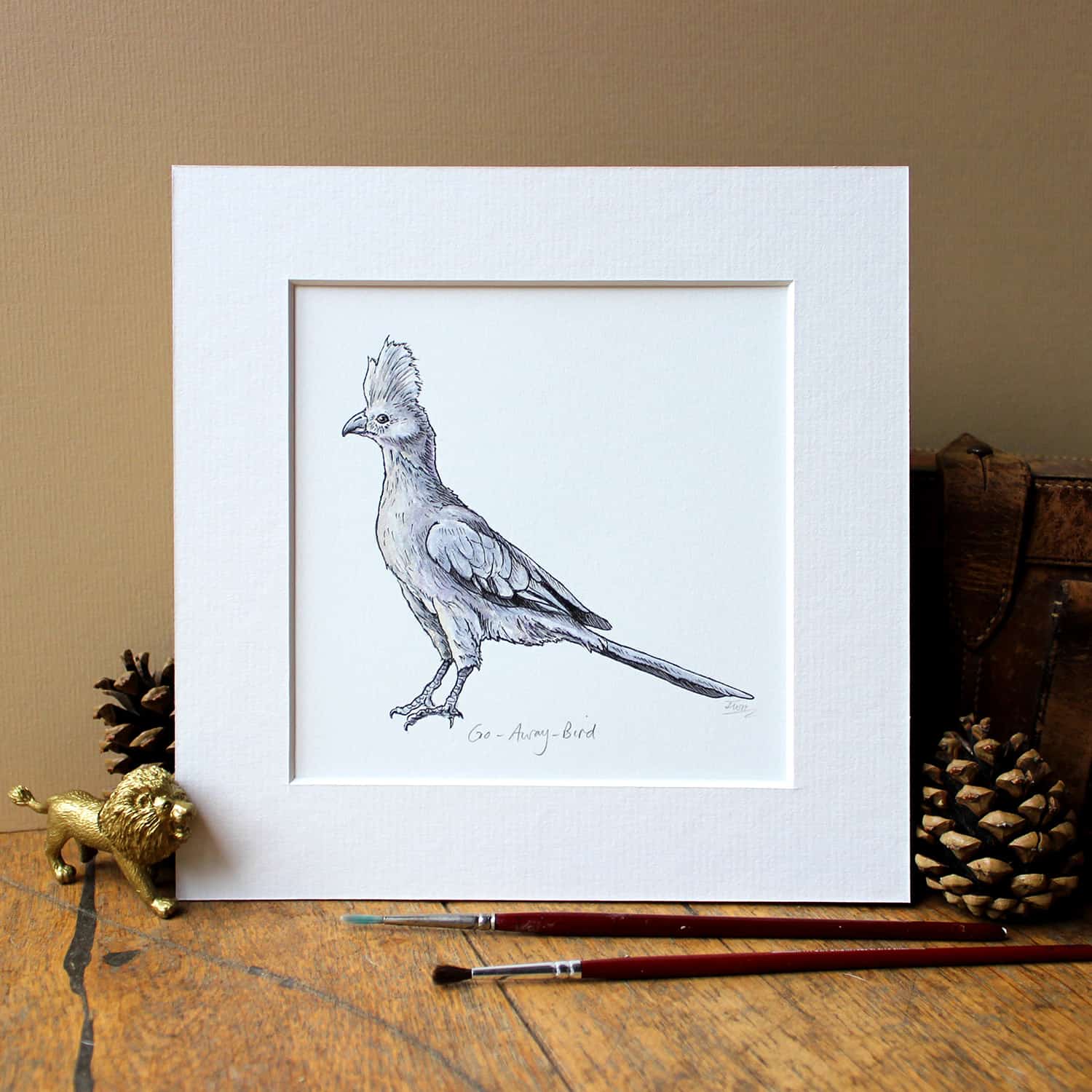 'Go Away Bird' Original