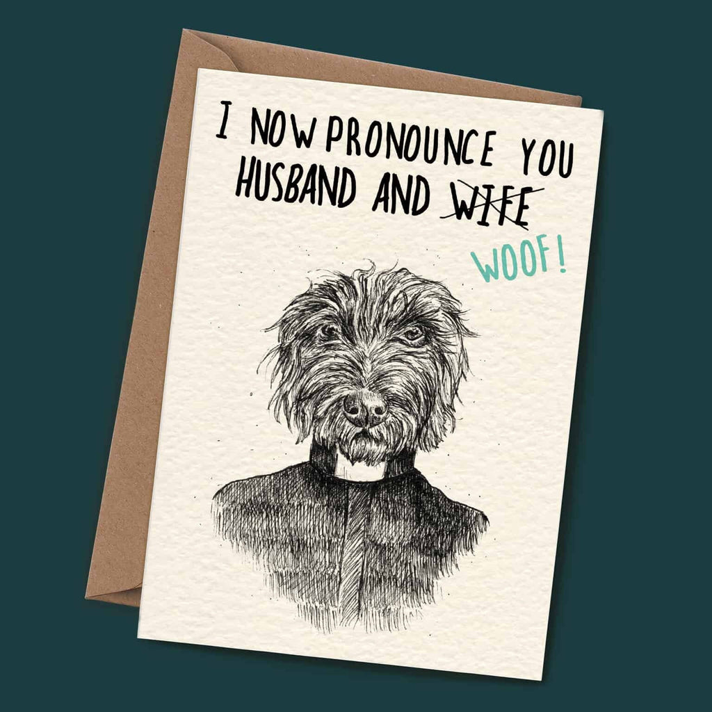 Husband and Woof Card