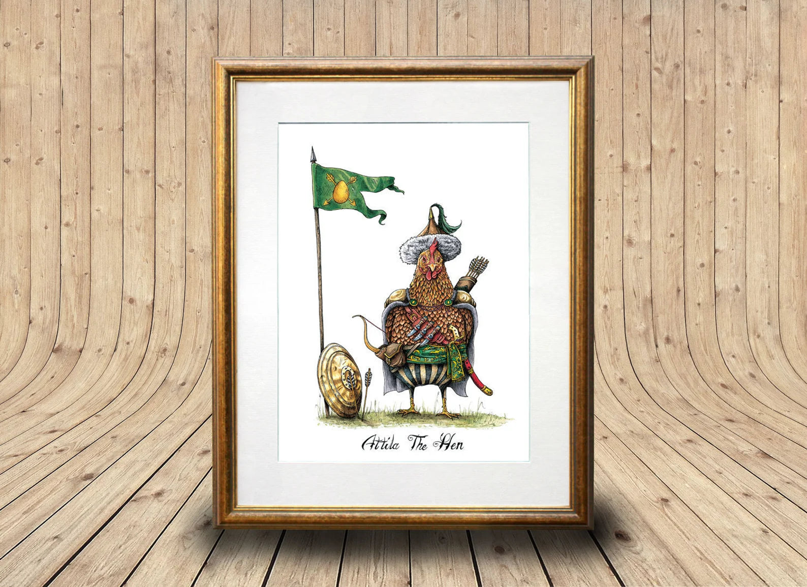 Attila The Hen Print