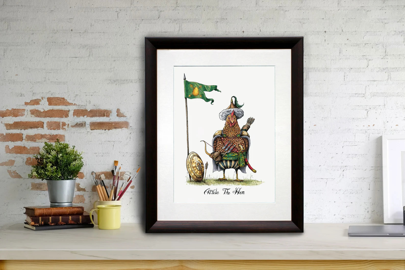 Attila The Hen Print