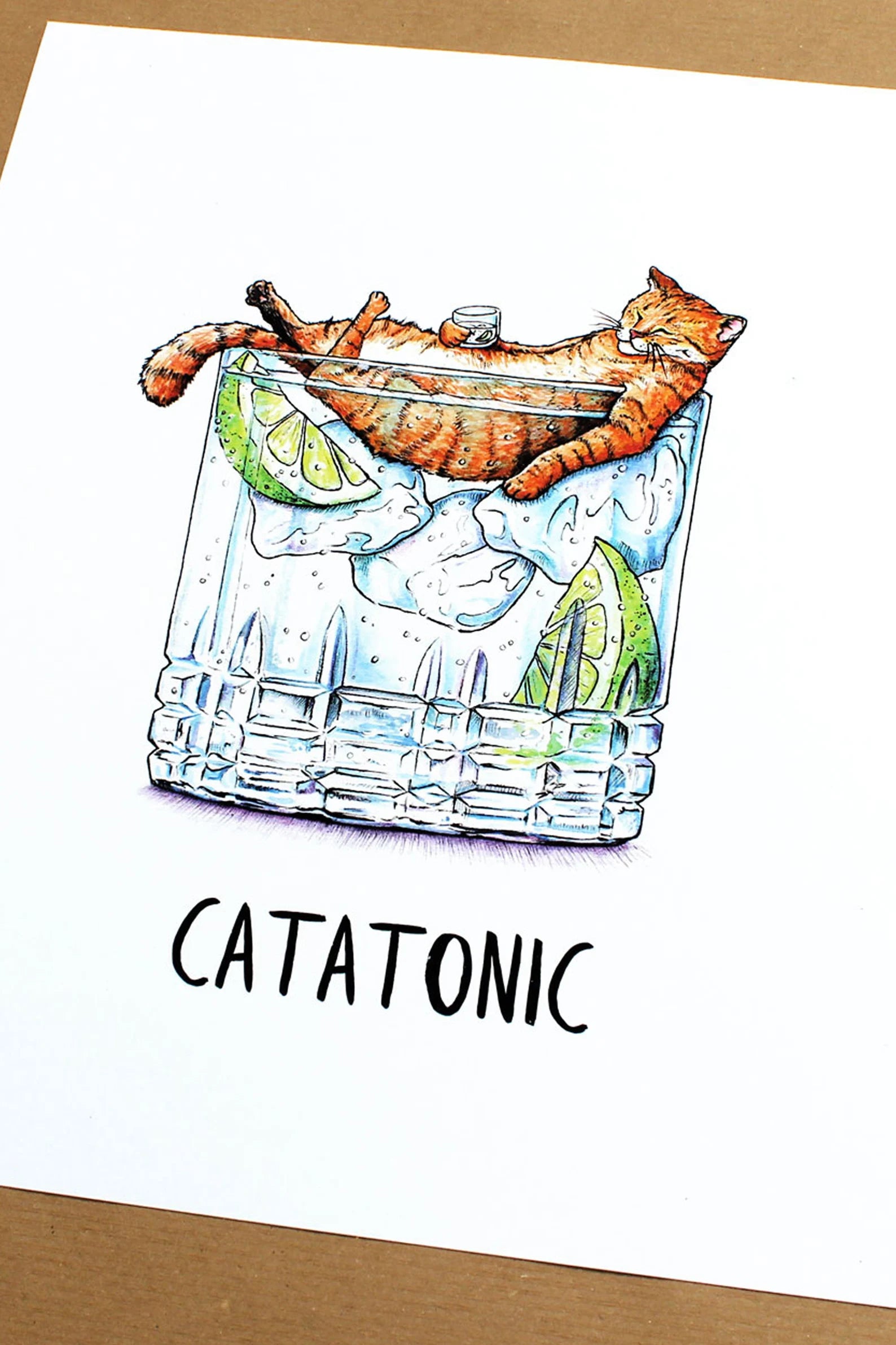 Catatonic Print
