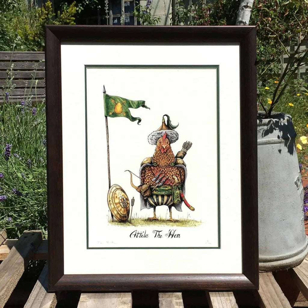Attila The Hen Print