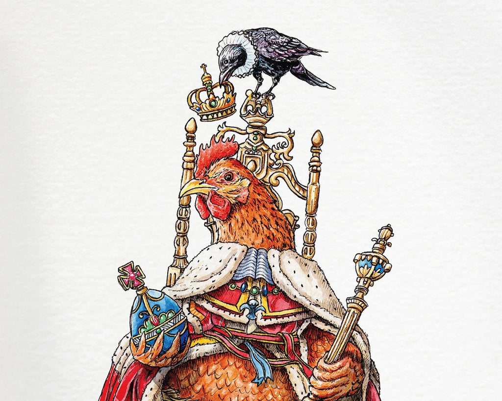 Coronation Chicken Print