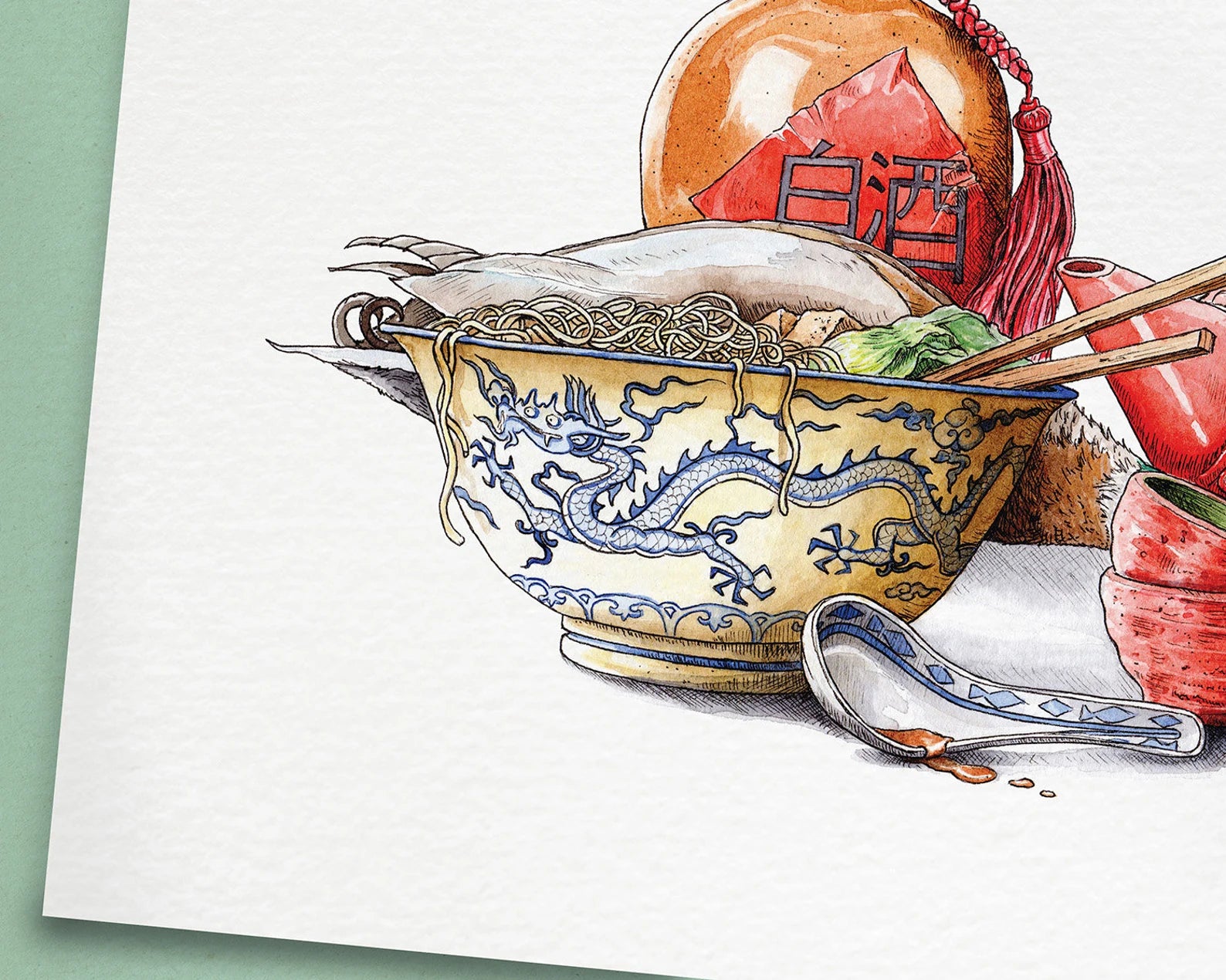 Peking Duck Print