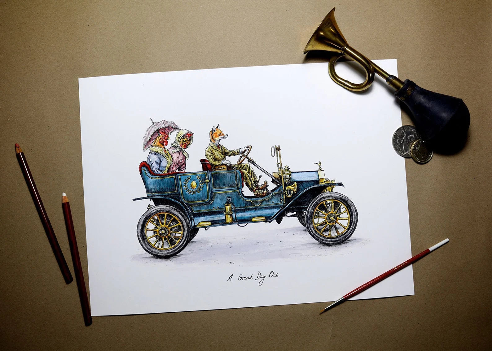 A Grand Day Out Print