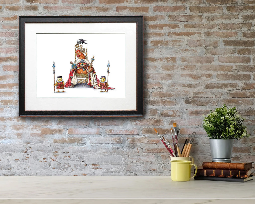 Coronation Chicken Print