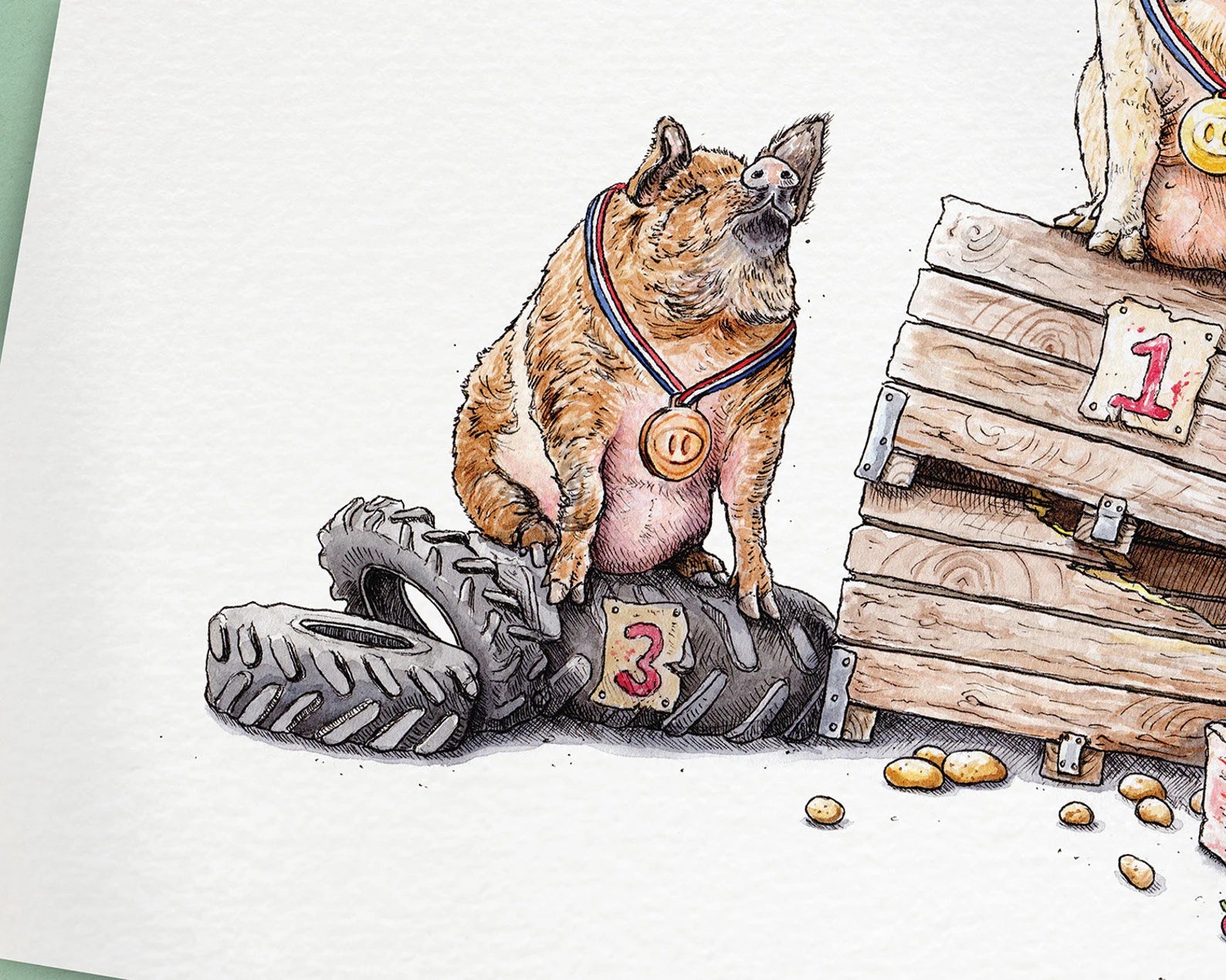 Pork Medallions Print