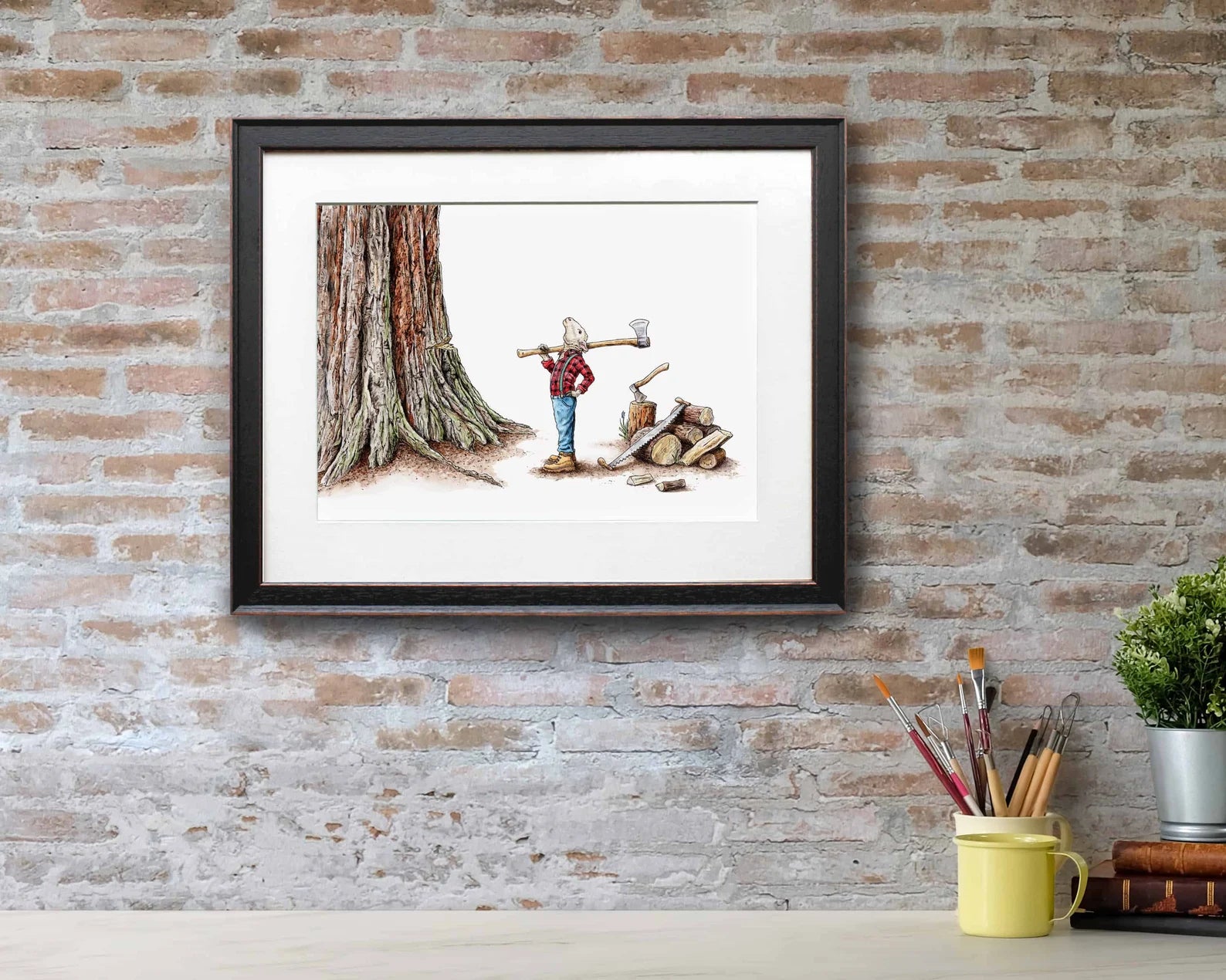 Lamb Chops Print