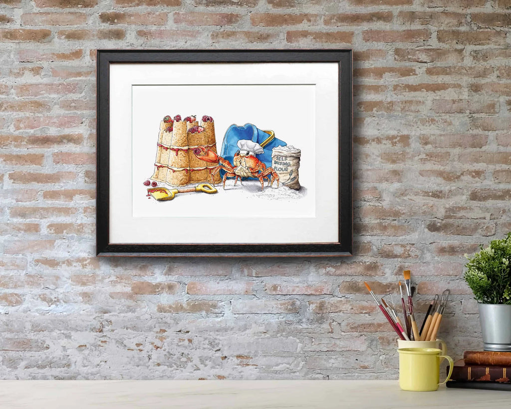 Crab Cakes Print