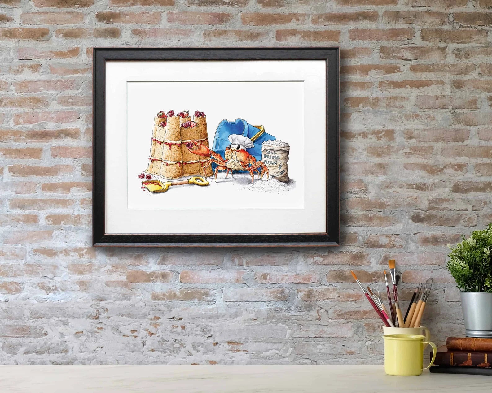 Crab Cakes Print