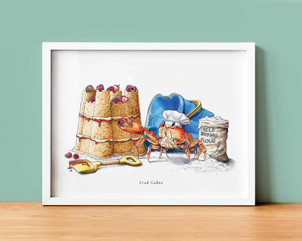 Crab Cakes Print