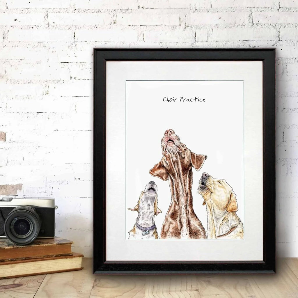 Choir Practice Print
