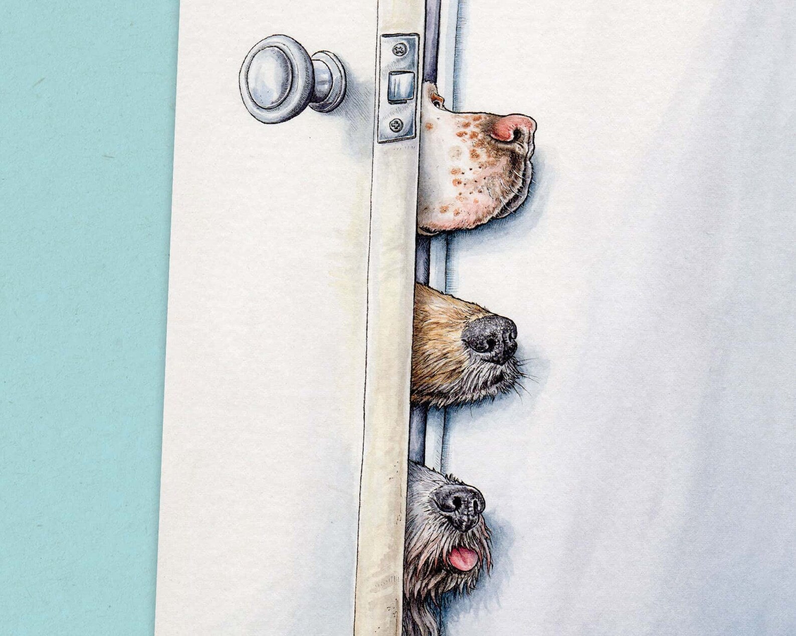 Tin Opener Dogs Print