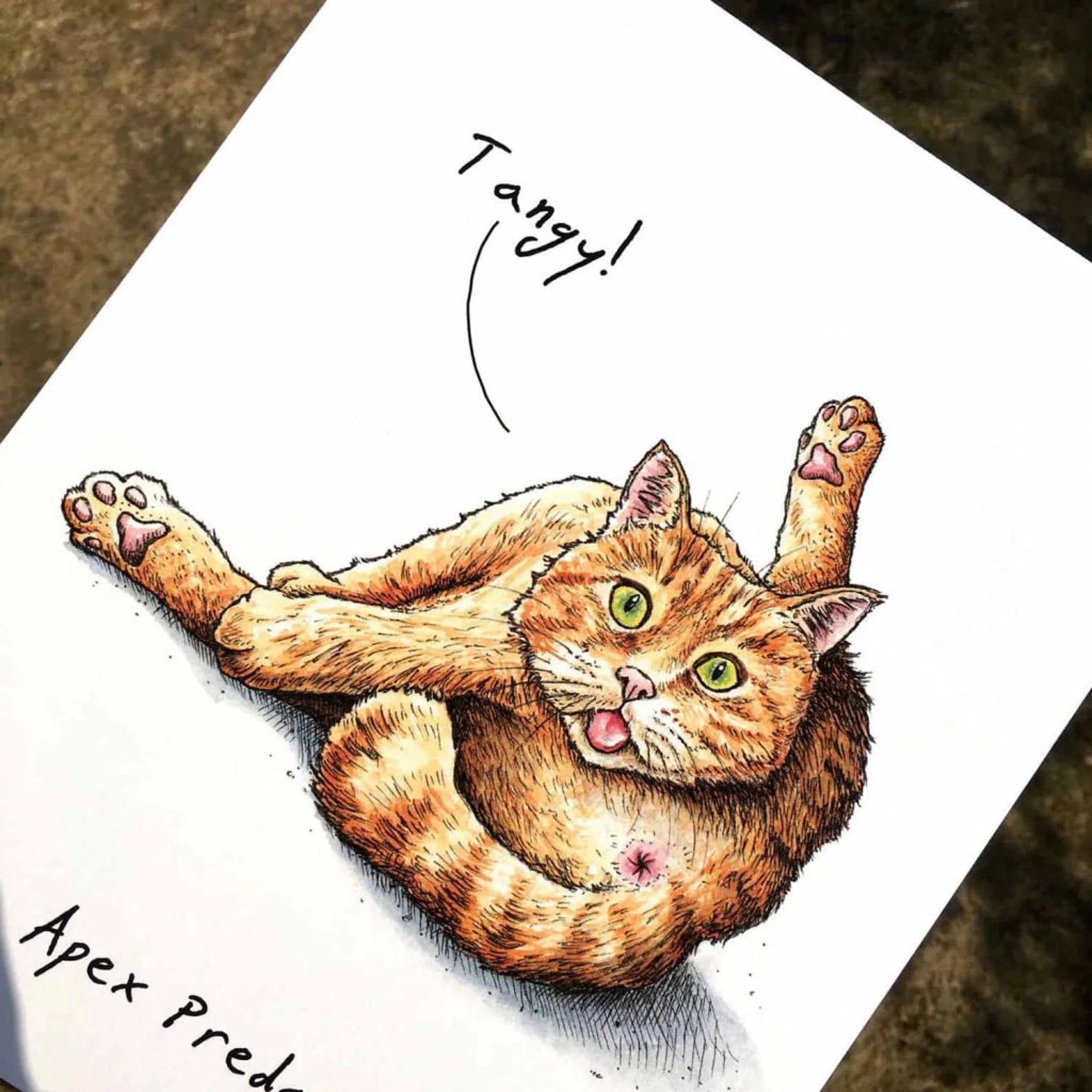 Apex Predator (Tangy) Print