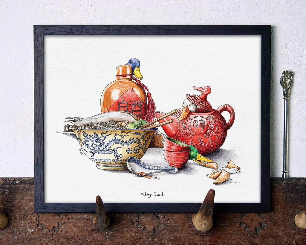 Peking Duck Print