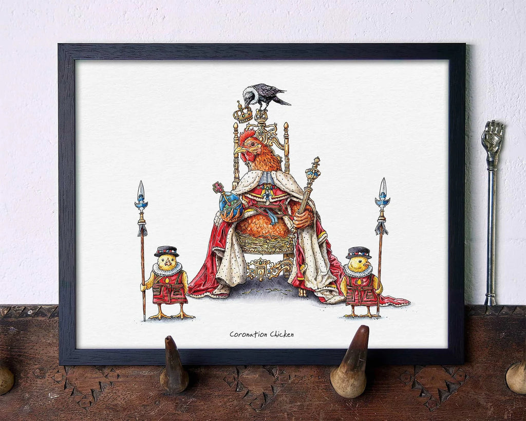 Coronation Chicken Print