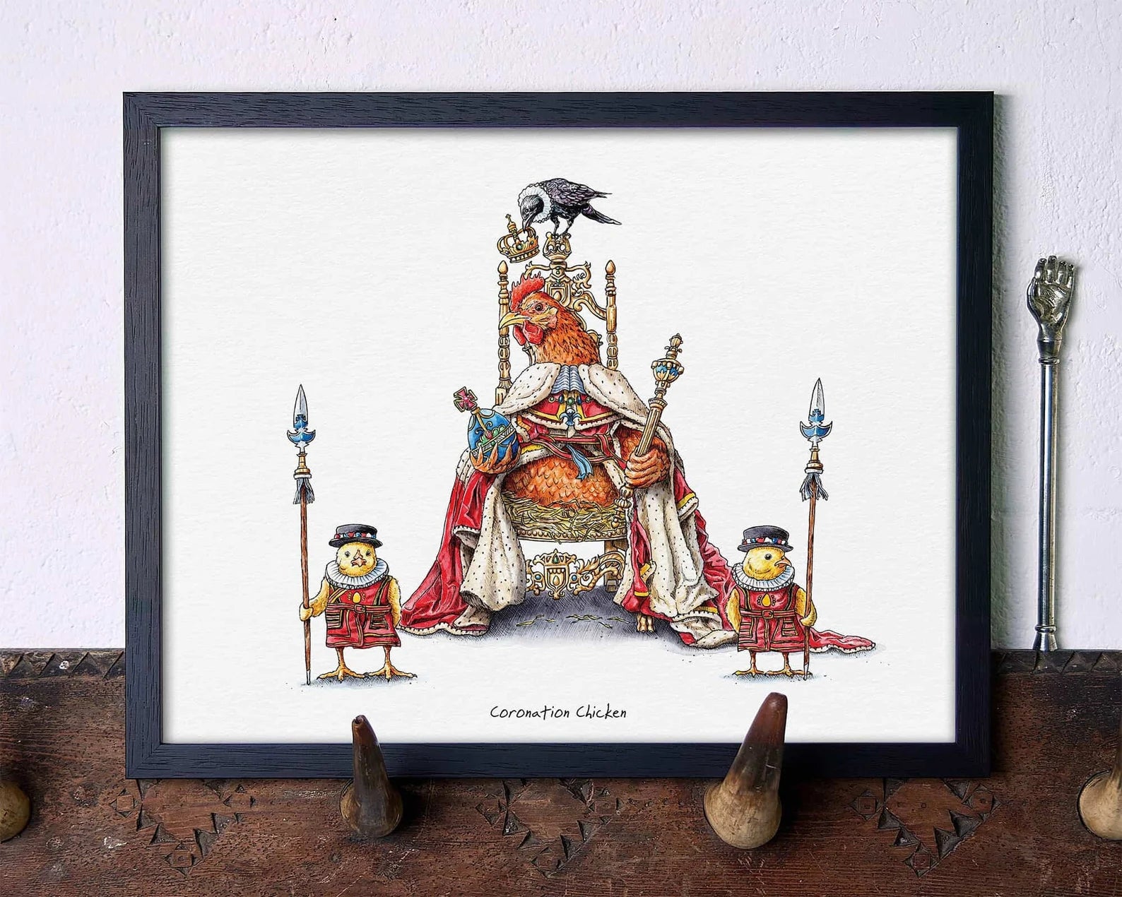 Coronation Chicken Print