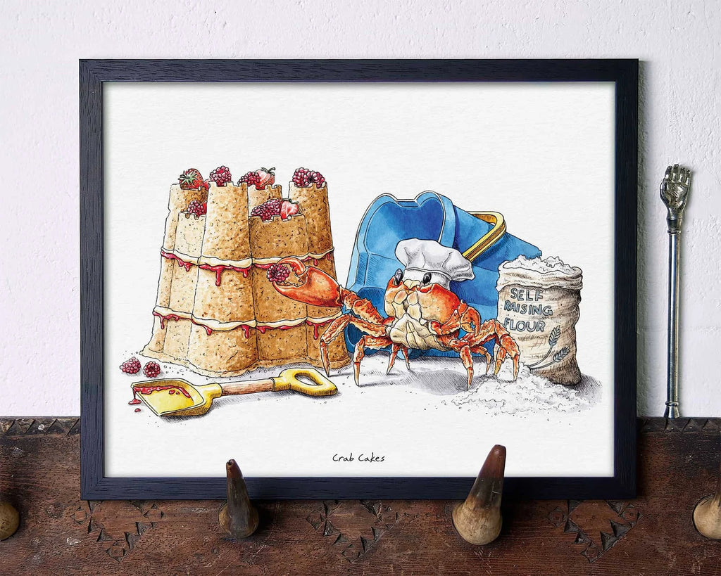 Crab Cakes Print