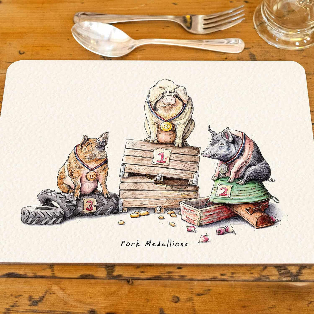 Prime Cuts (Set of 4 Placemats)