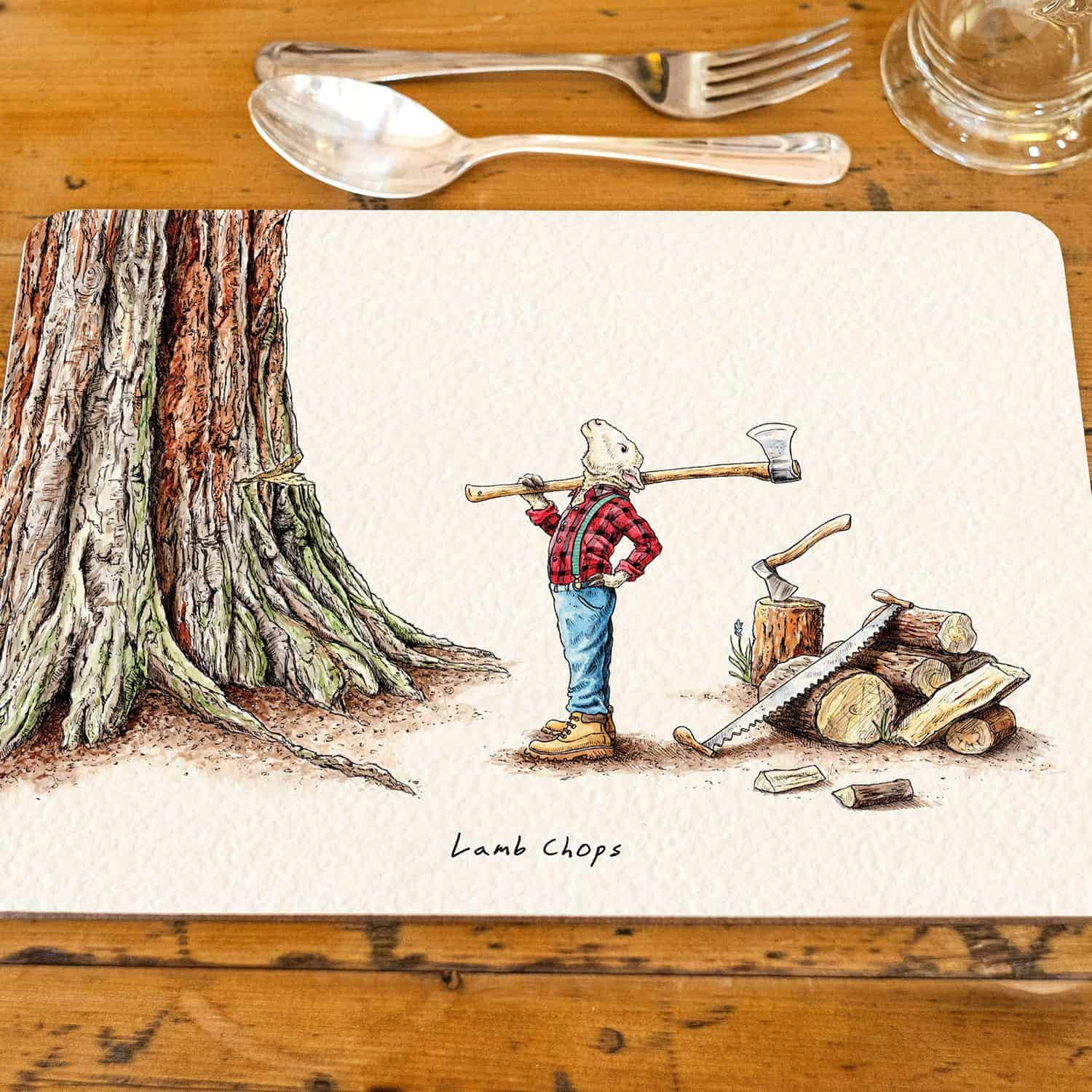 Prime Cuts (Set of 4 Placemats)