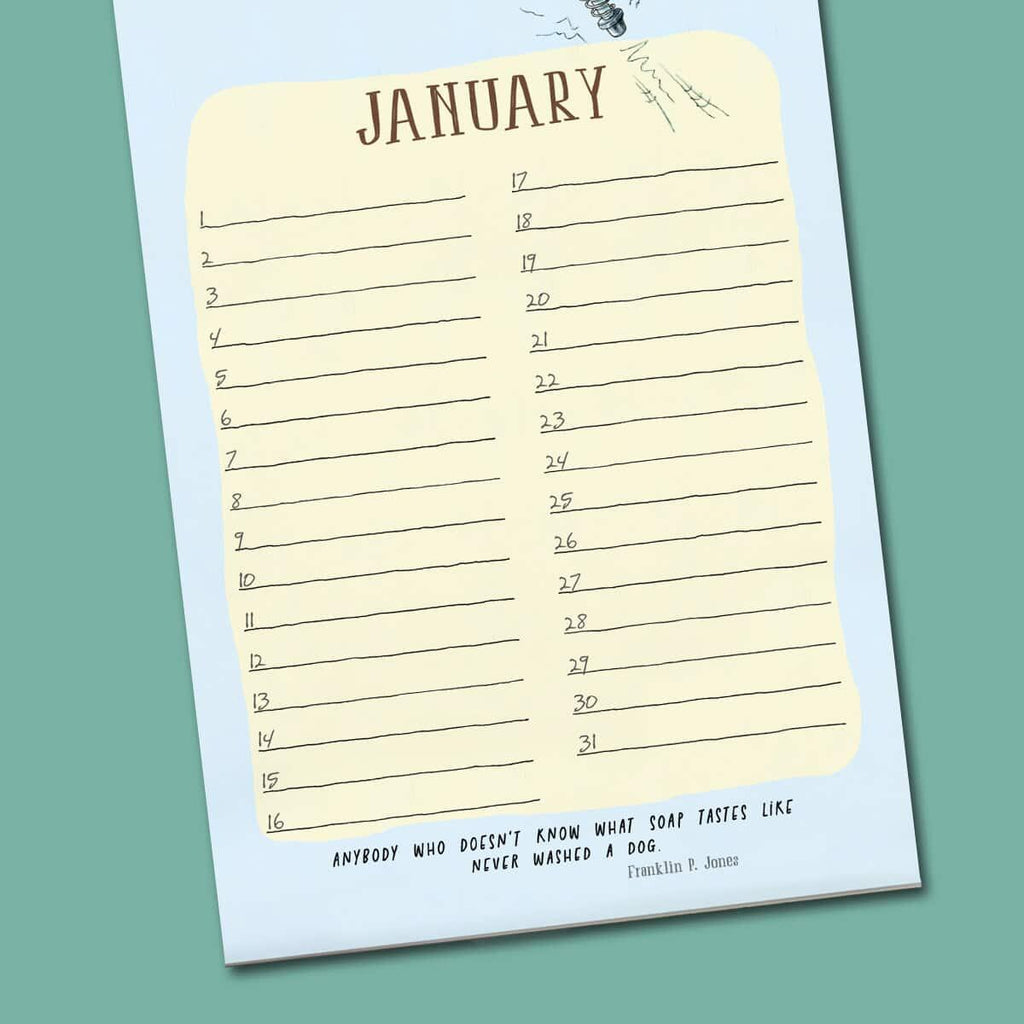 Perpetual Mutts Nuts Calendar