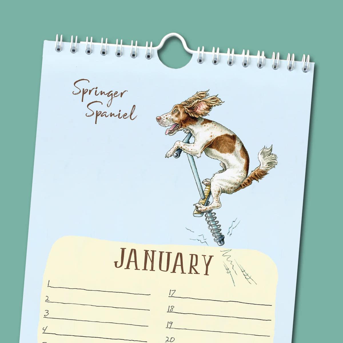 Perpetual Mutts Nuts Calendar