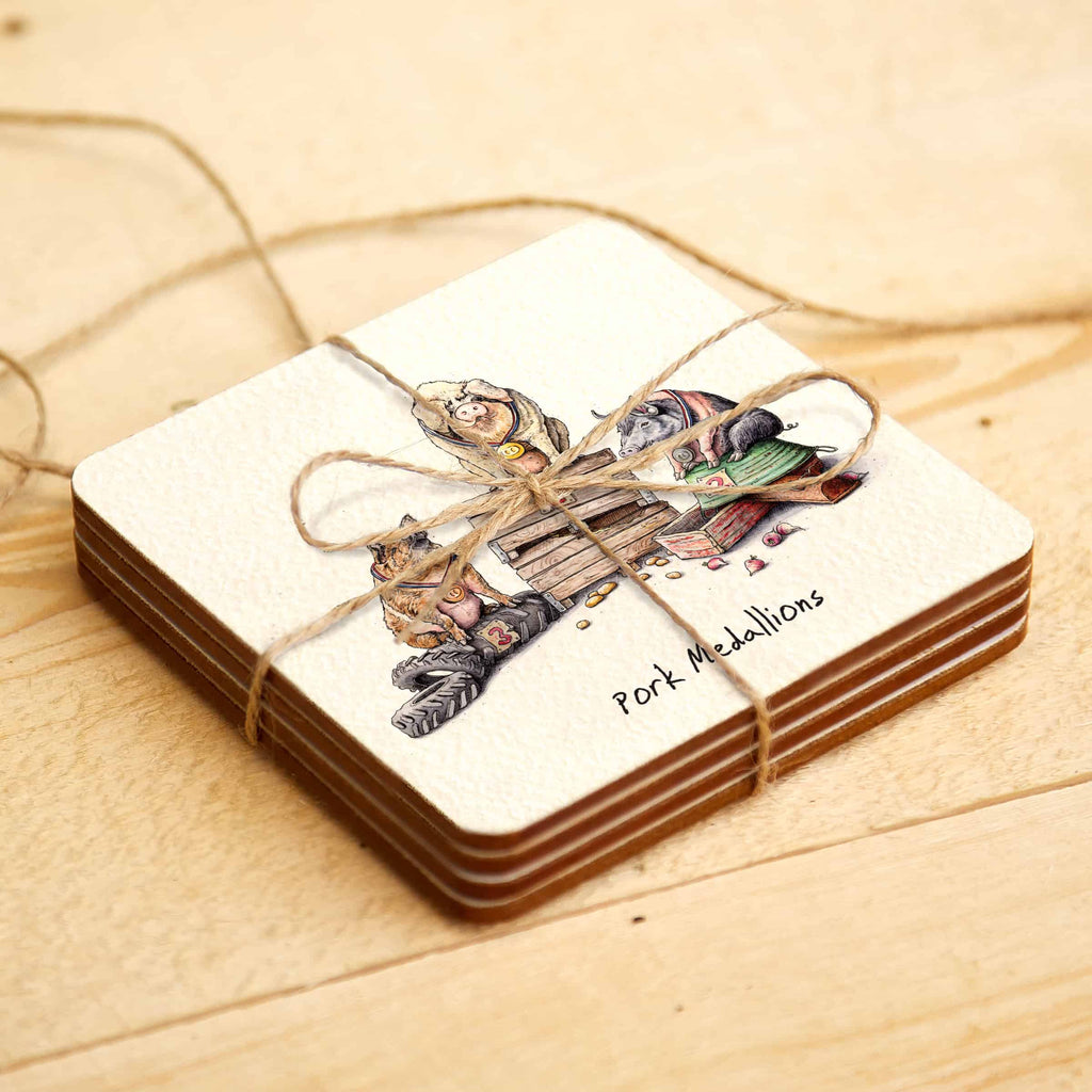 Pork Medallions Coaster