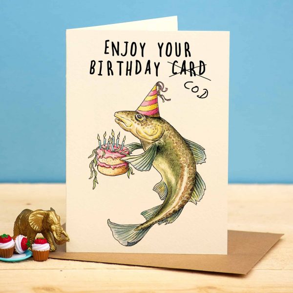 Birthday Cod Card