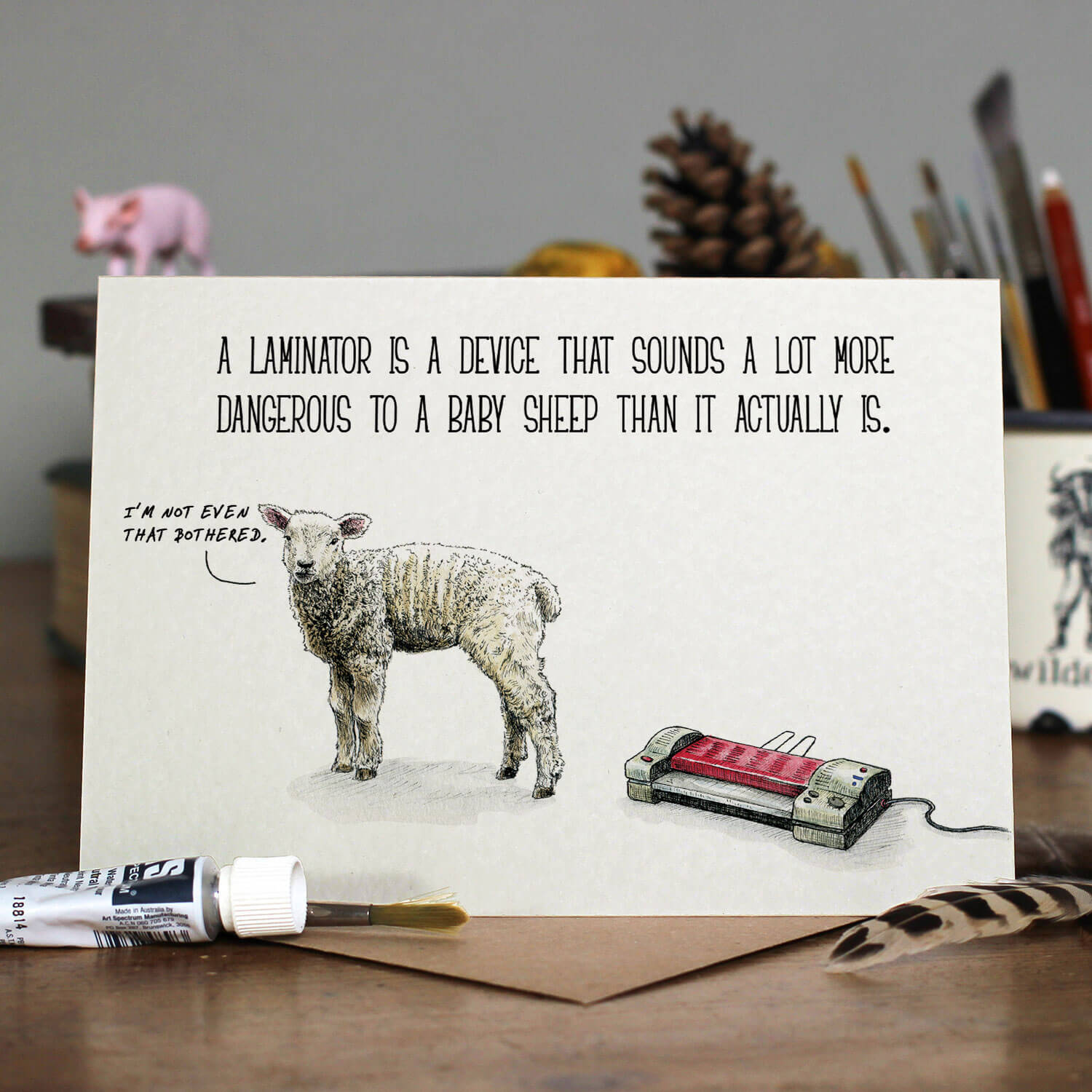 Laminator Card Bewilderbeest