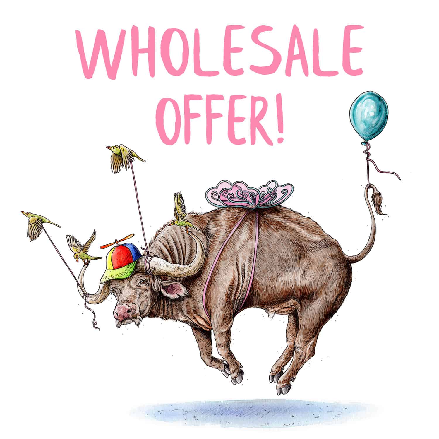 FREE Cards and NO minimum wholesale order!