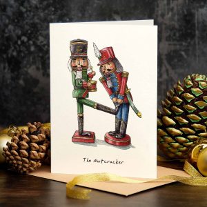 Nutcracker Christmas Card