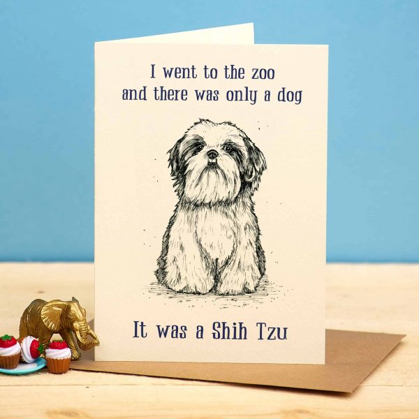 Shih Tzu Card