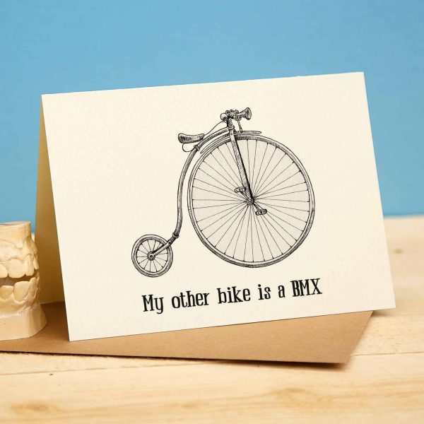 My Other Bike Is A BMX Card
