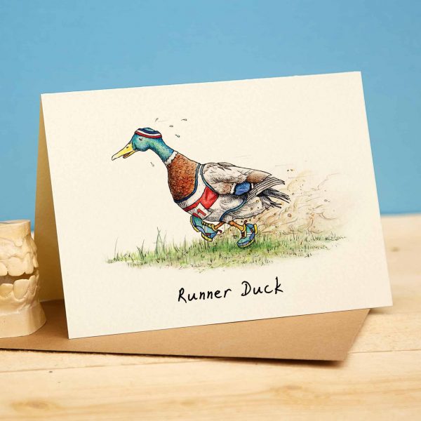 Runner Duck Card