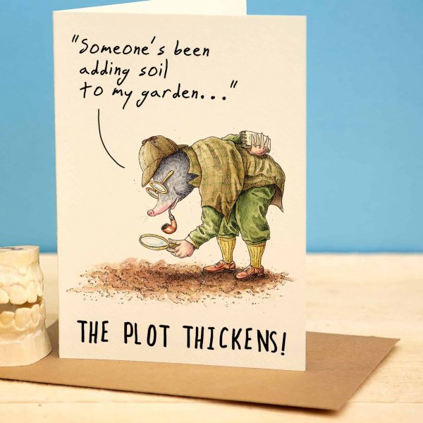Plot Thickens Card