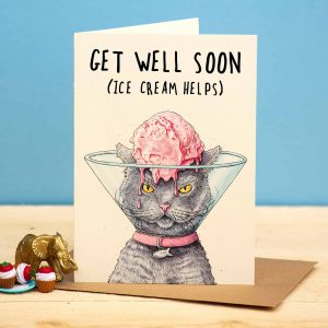 Cat Cone Card