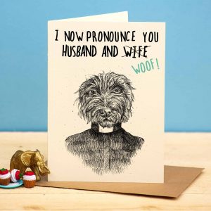 Husband and Woof Card