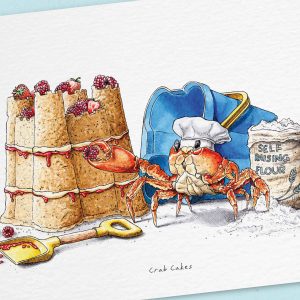 Crab Cakes Print