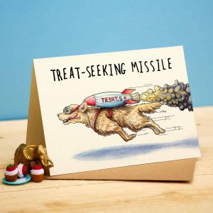 Treat Seeking Missile Card