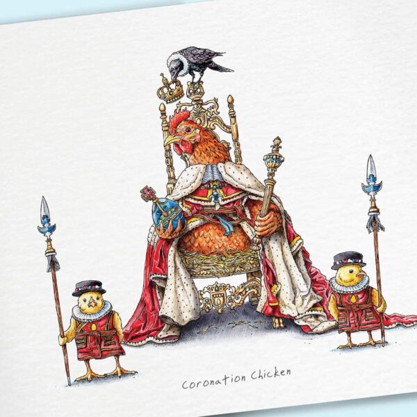Coronation Chicken Print