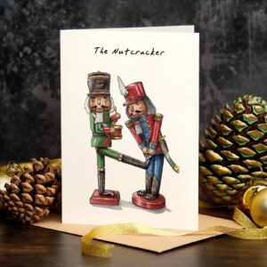 Nutcracker Christmas Card