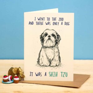 Shih Tzu Card