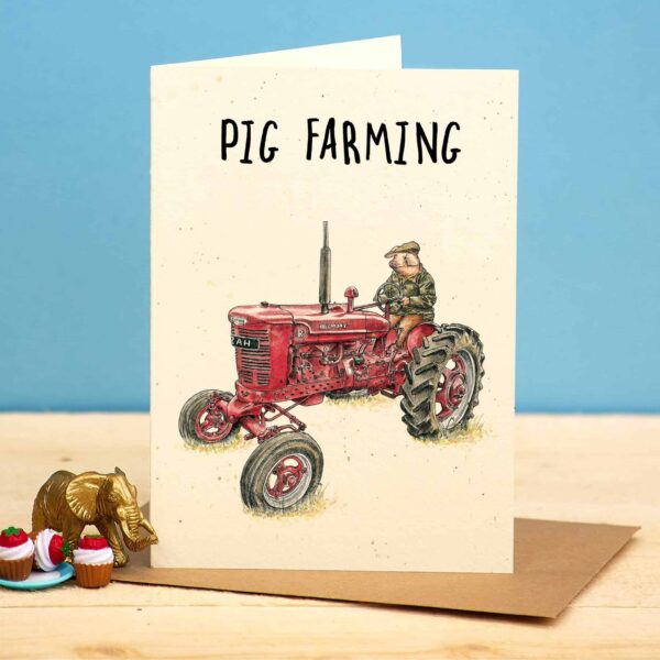 Pig Farming Card