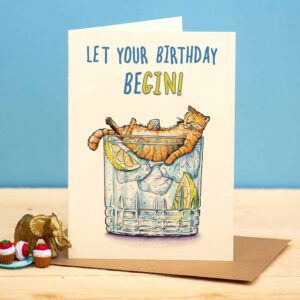 Birthday BeGIN Card