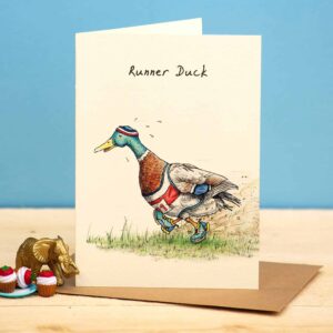 Runner Duck Card