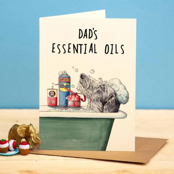 Dad’s Essential Oils Card