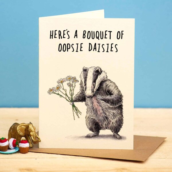 Oopsie Daisies Card